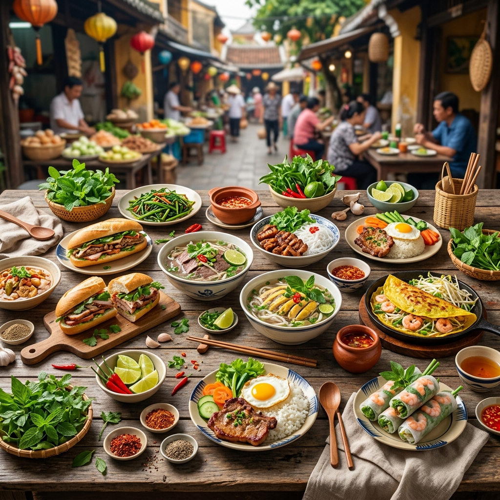 Hành trình khám phá ẩm thực địa phương